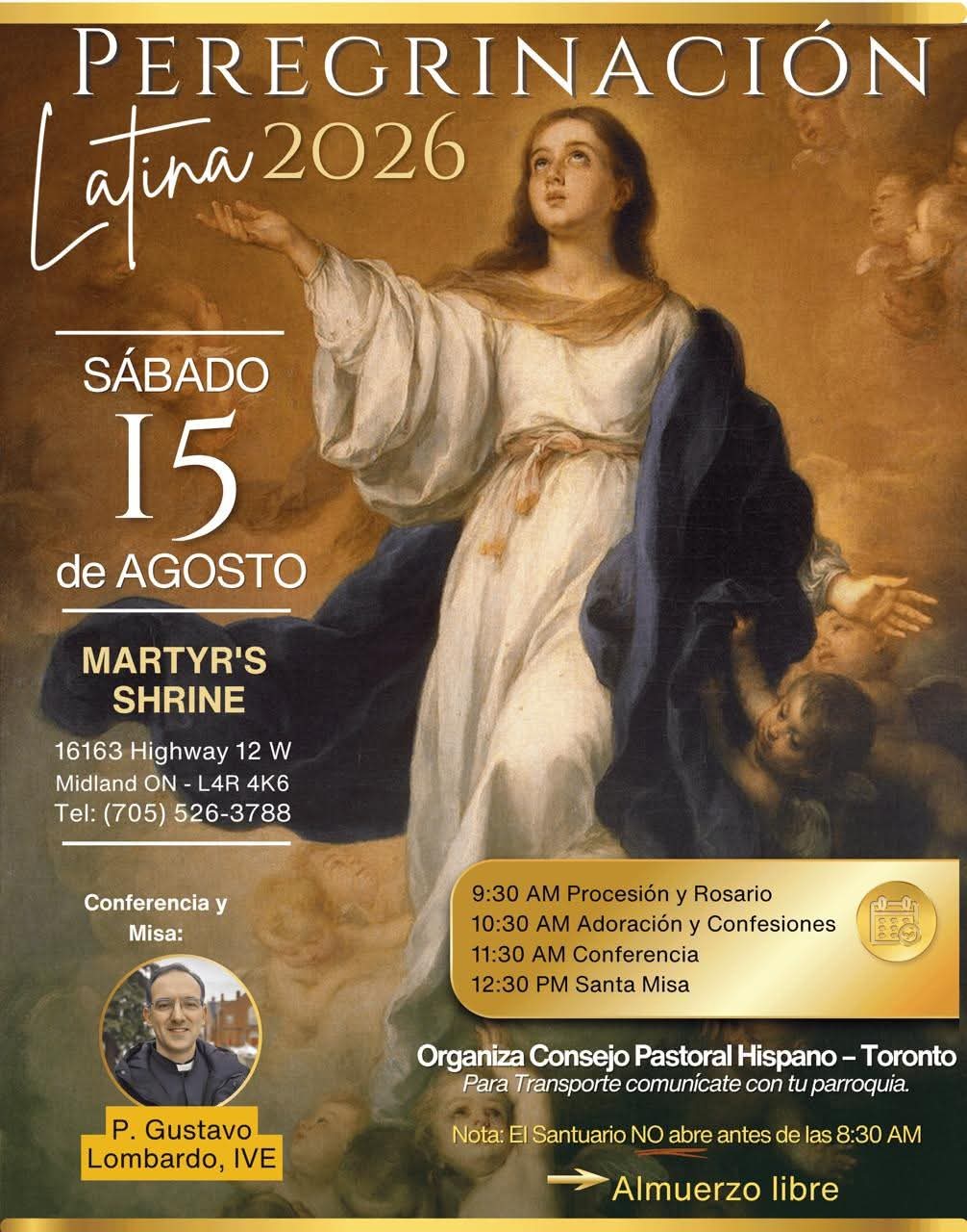 latina peregrinacion 2026