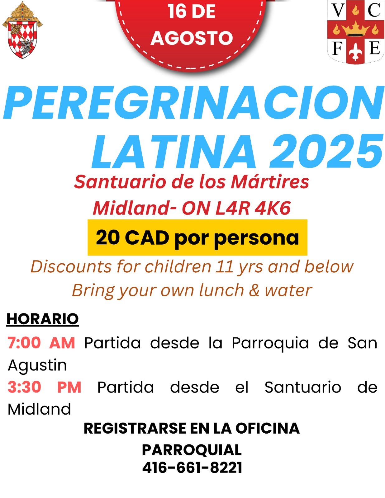 peregrinacion latina 2025