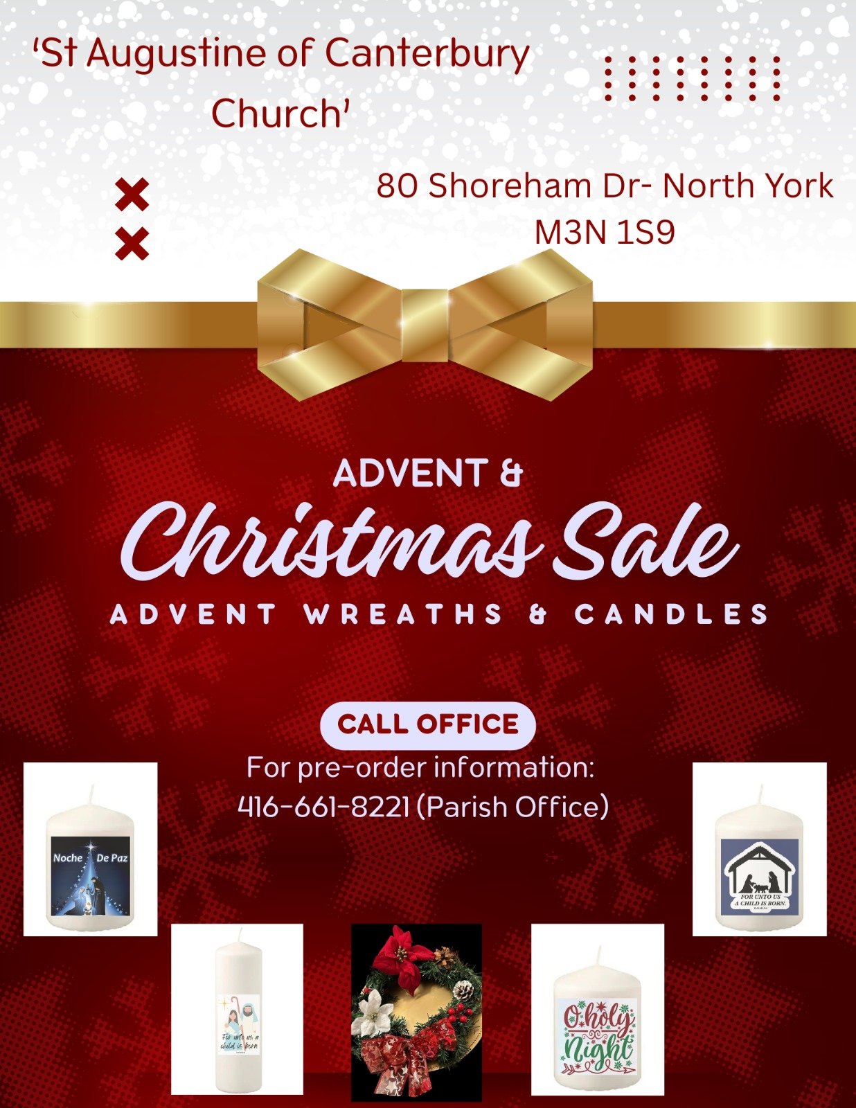 advent christmas wreath candle sale