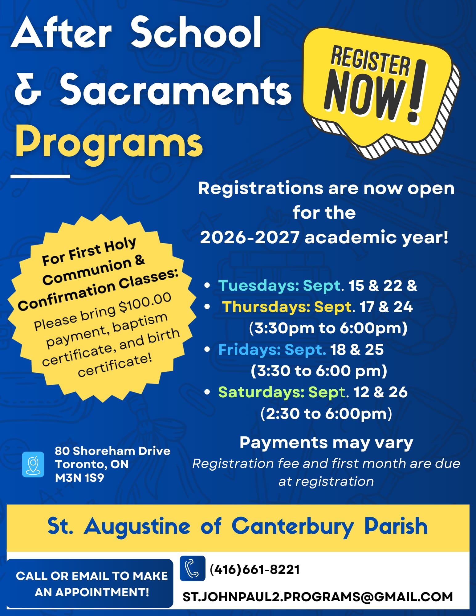 st aug after school program reg 2026 pg 2 st aug after school program reg 2026 pg 2